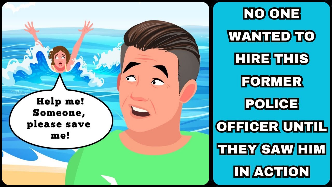 The Ex-Police Hero Saved a Lady's Life | Animated Delight Story English