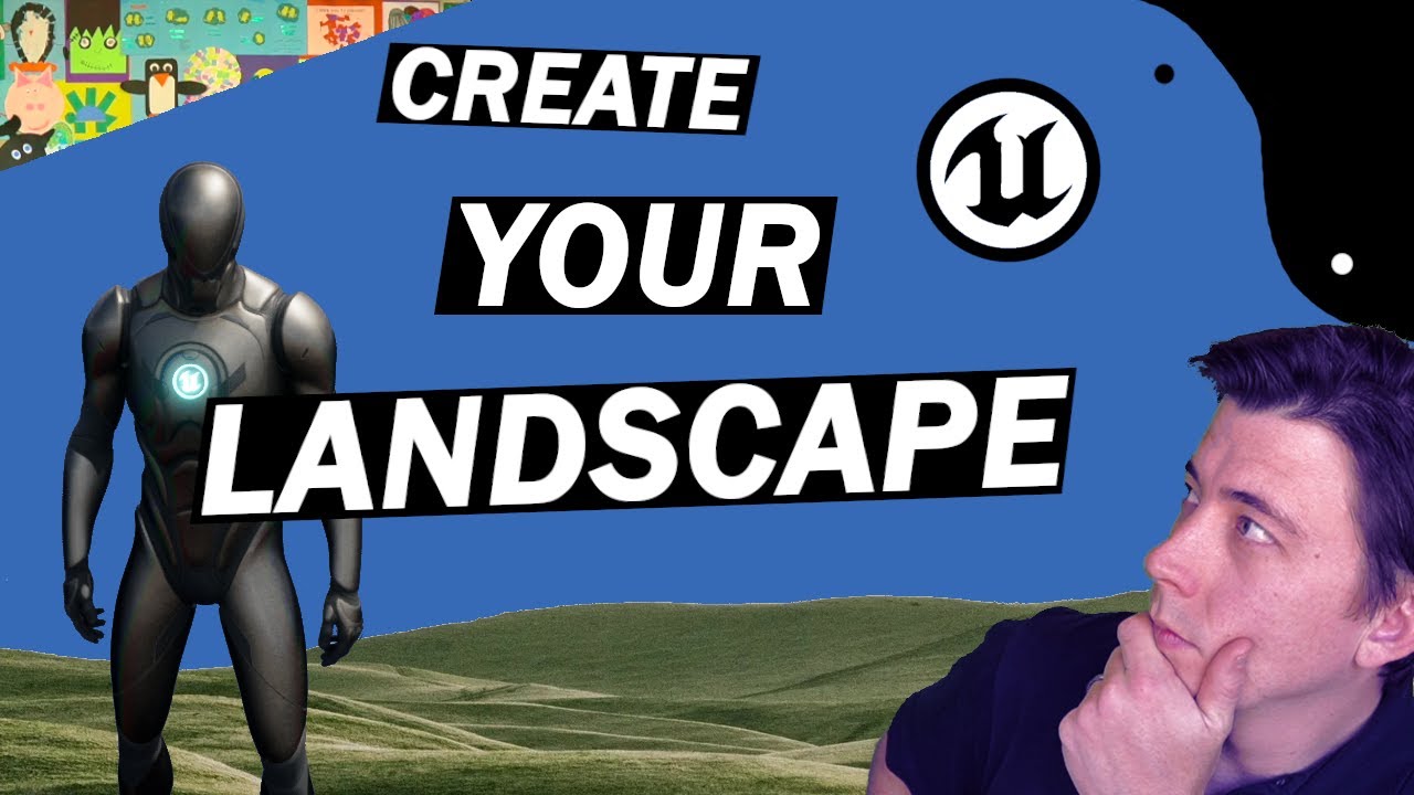 Let's Build the RPG! - 6 - How to Create and Sculpt a Landscape - UE5 Landscape Beginner Tutorial