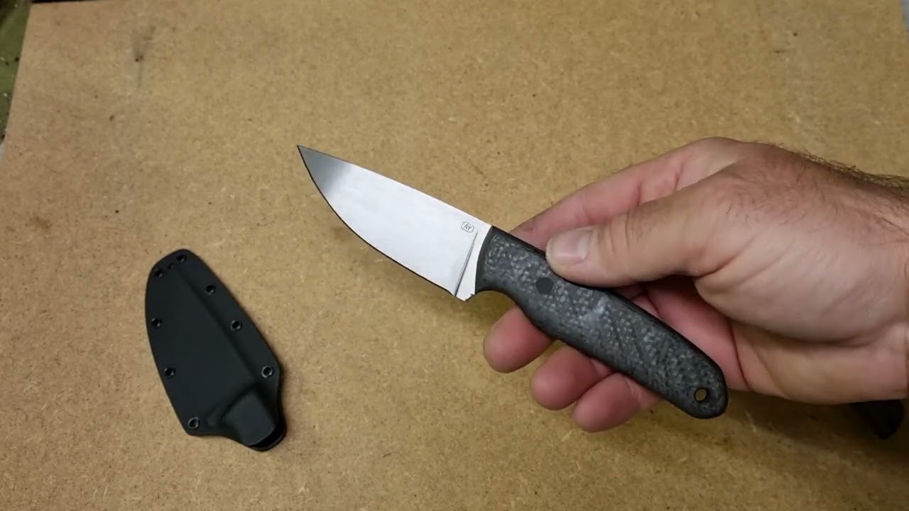 Unboxing. A.Y. Custom Messer.