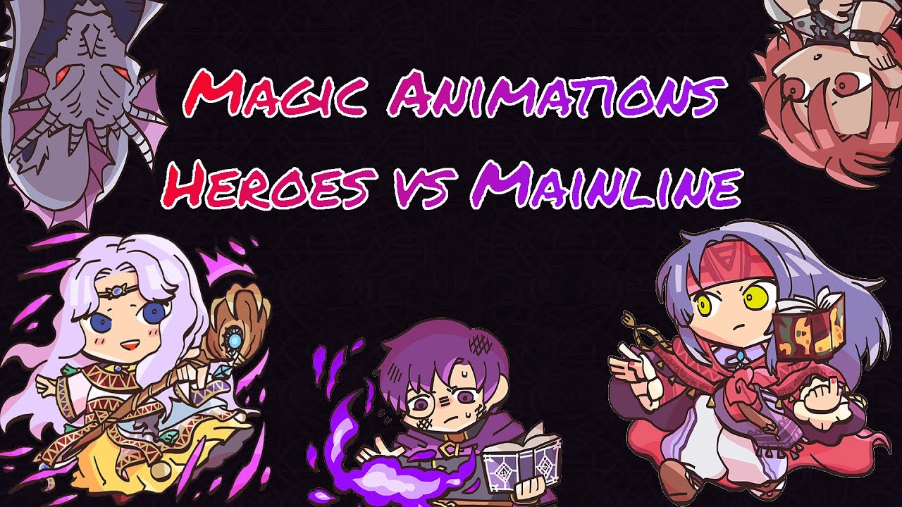 FEH Magic Prf Animations vs. Mainline (8/16/2022)