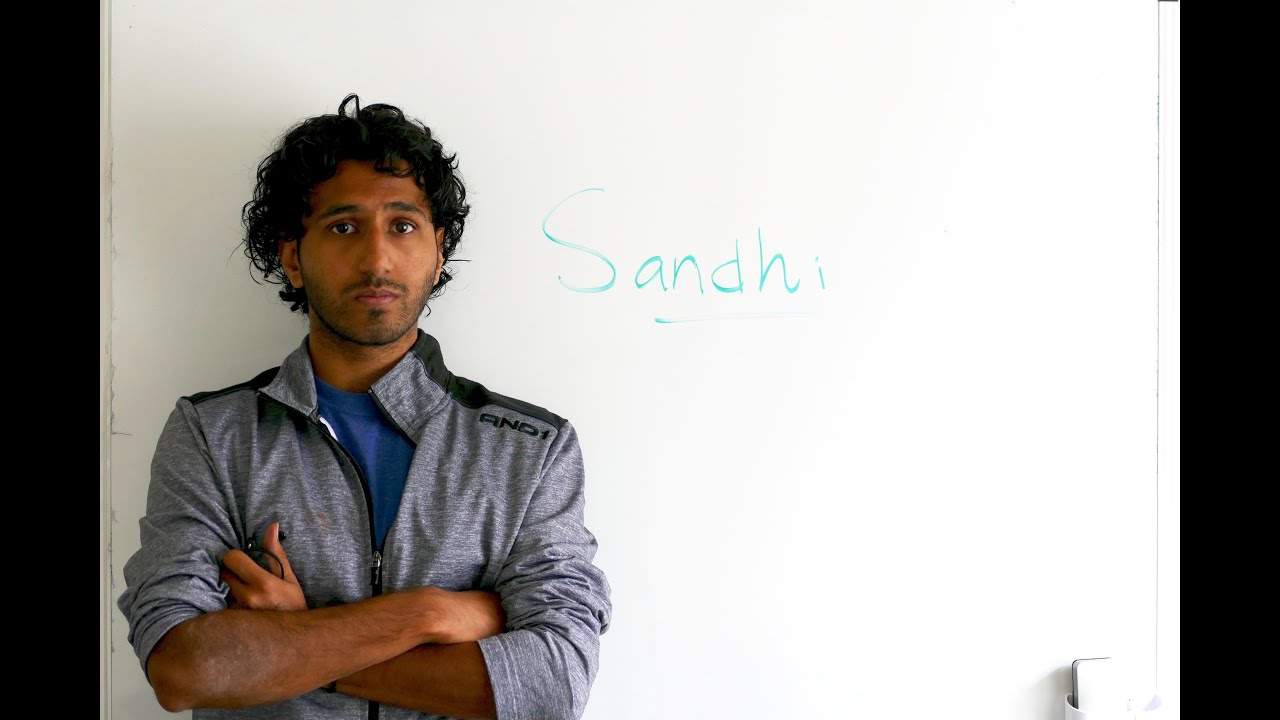 Learning Sanskrit Part 10 || Intro to Sandhi