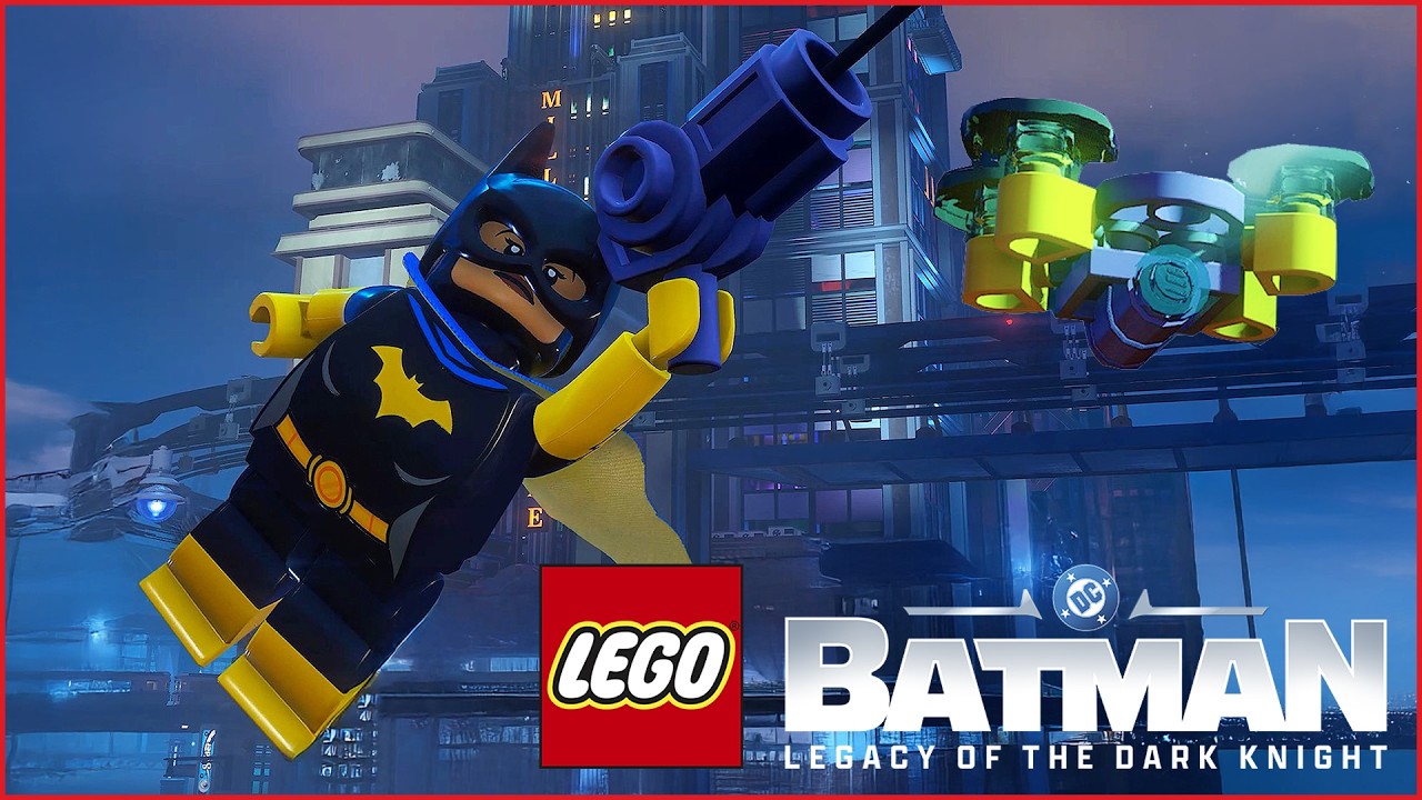 Обновление технических характеристик Бэтгёрл для LEGO Batman Legacy of the Dark Knight