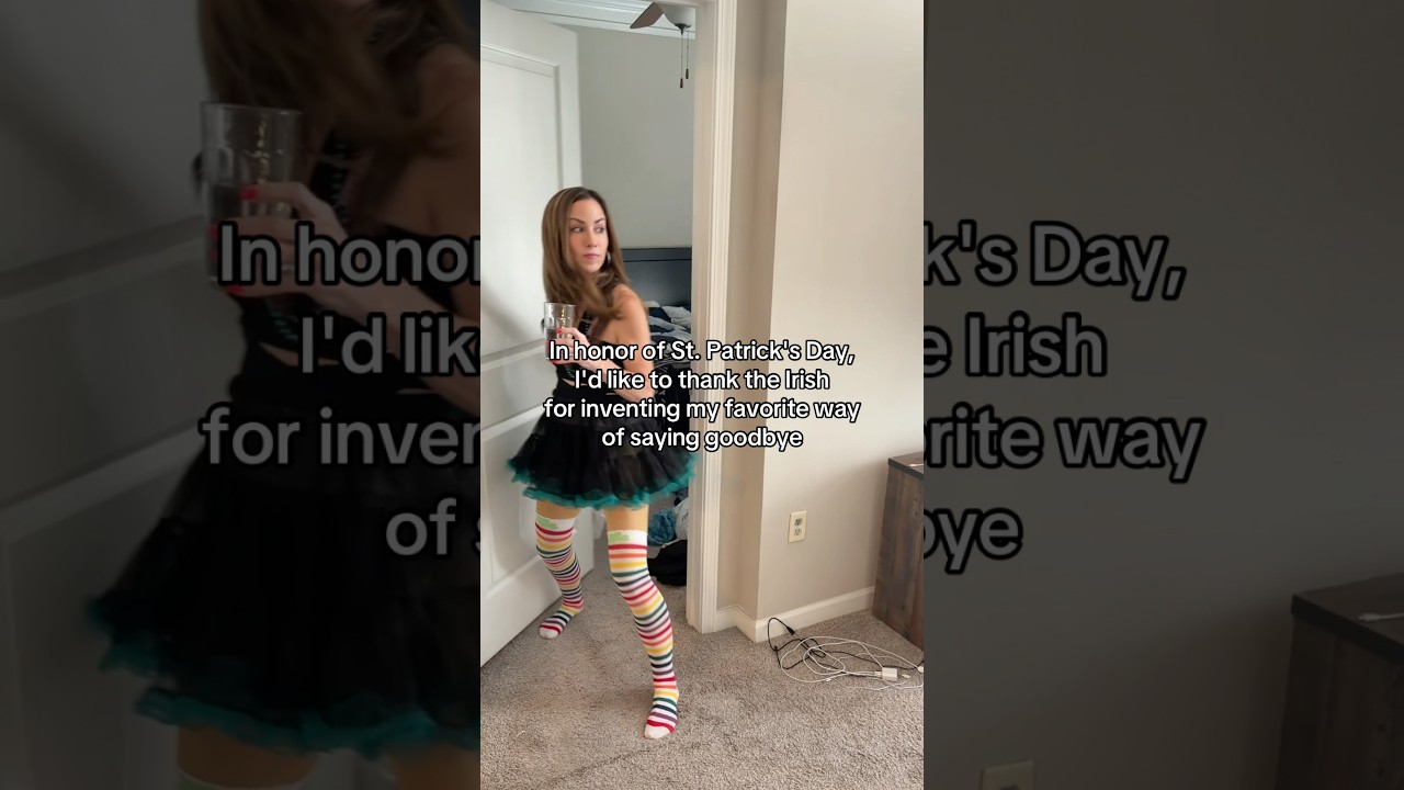 POV: The Irish Goodbye on St. Patrick&rsquo;s Day ☘️