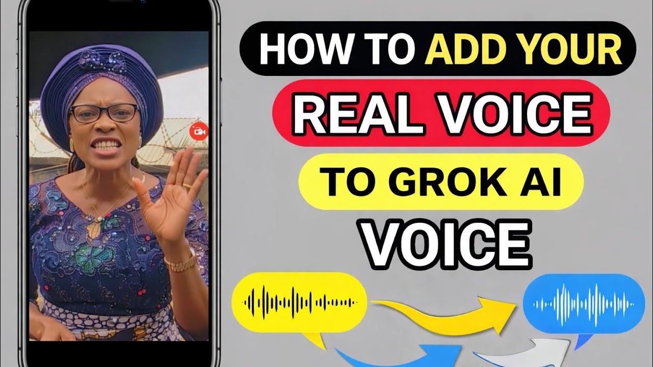 How to Add Your Real Voice to Grok Al Videos Dreamface Tutorial - Step by Step #grokai #dreamfaceai