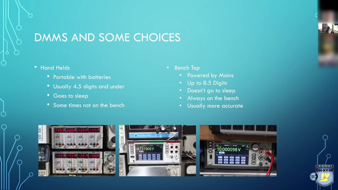 Building an Electronics Lab - Eric Spendel KE8BNZ, April 2025
