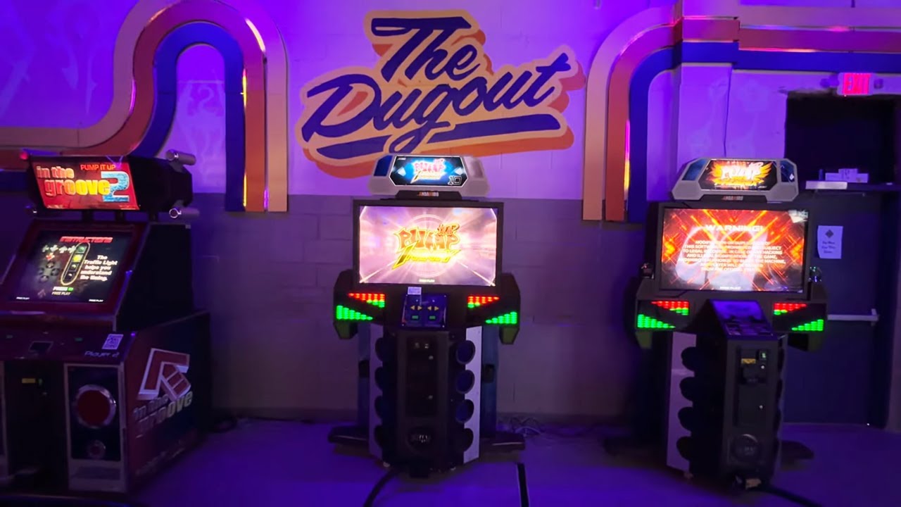 The Dugout at Peabody Heights (Baltimore, MD) arcade walkthrough/tour, April 2024