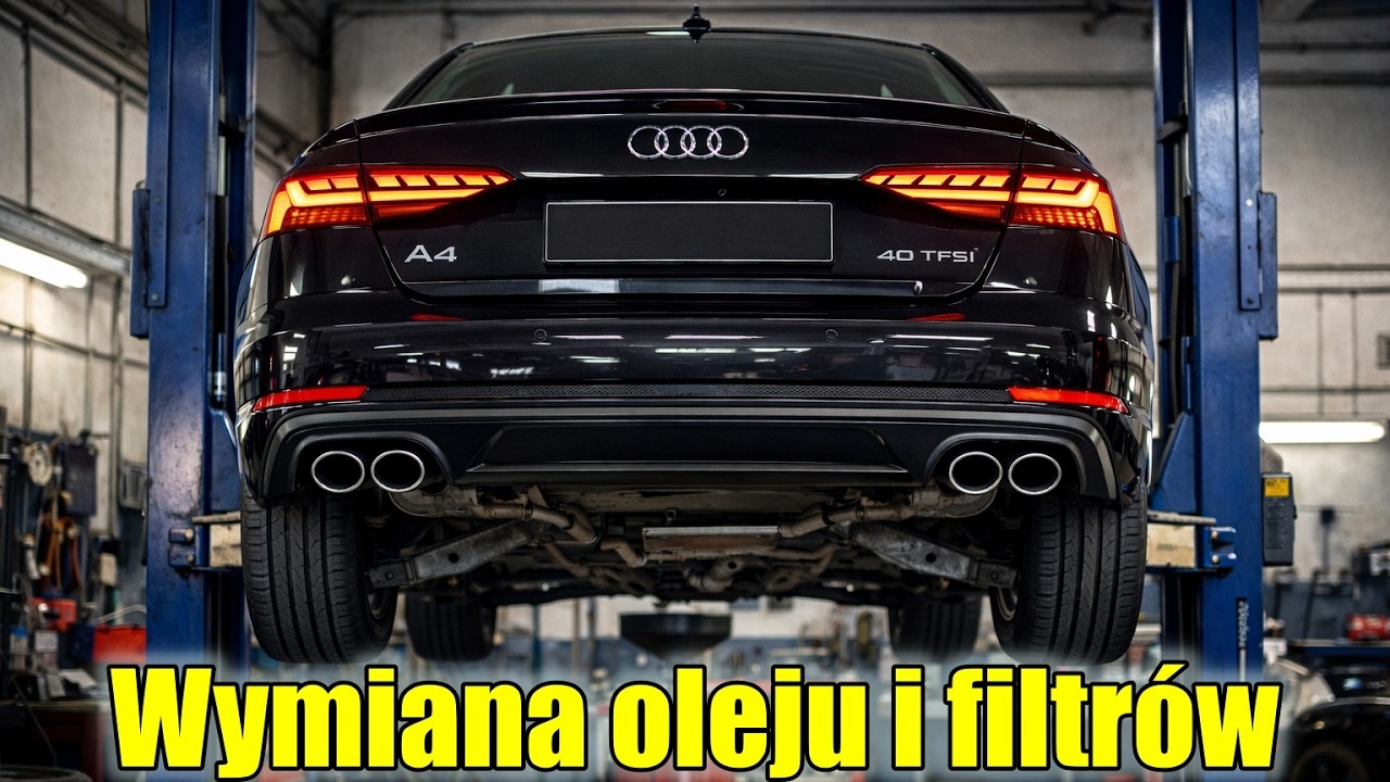 Garażowe tematy #19 Nowe Audi A4 2.0 TDI 190 KM - Wymiana filtr&oacute;w i zamiar sprzedaży samochodu!