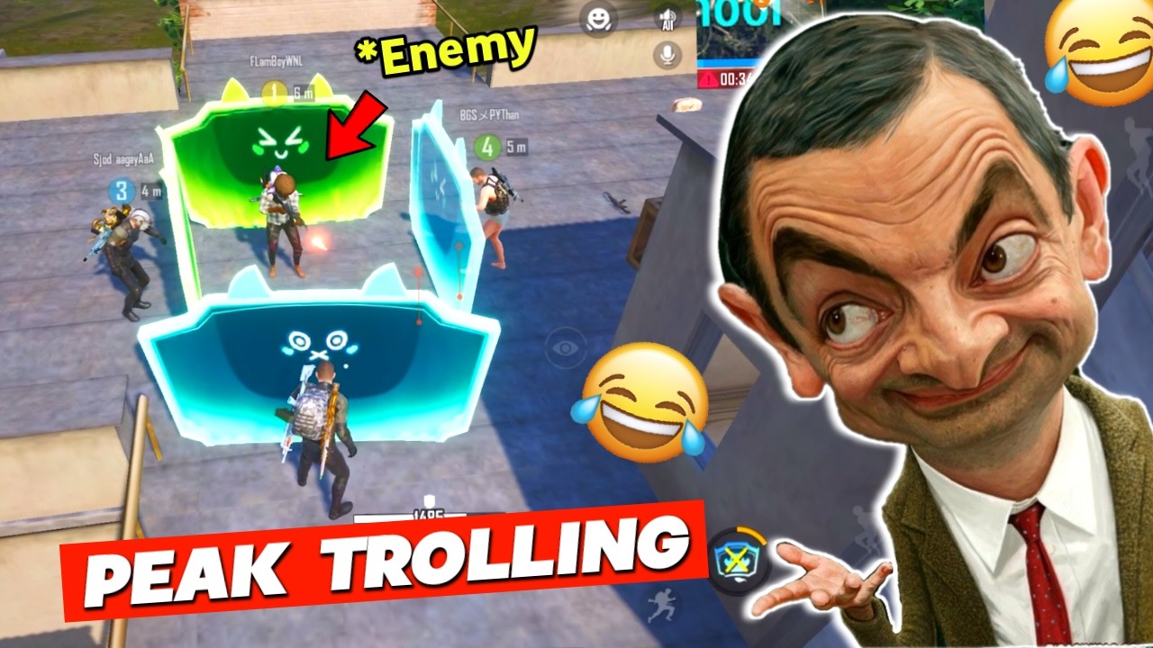 Enemy Couldn't Handle My Peak Trolling 😂😈 || Bgmi Next Lvl Trolling Enemies