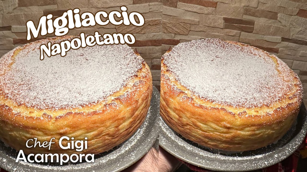 MIGLIACCIO VERACE NAPOLETANO DI CARNEVALE - RICETTA FACILISSIMA E GUSTOSA