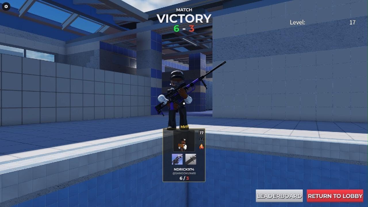 Sniper avec des potes (roblox)