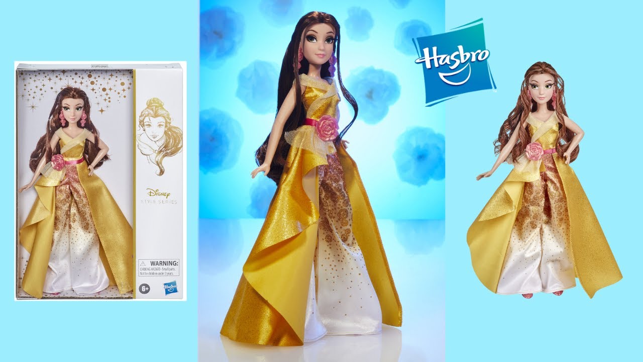 Belle Disney Style Series Hasbro Doll Review and Unboxing!
