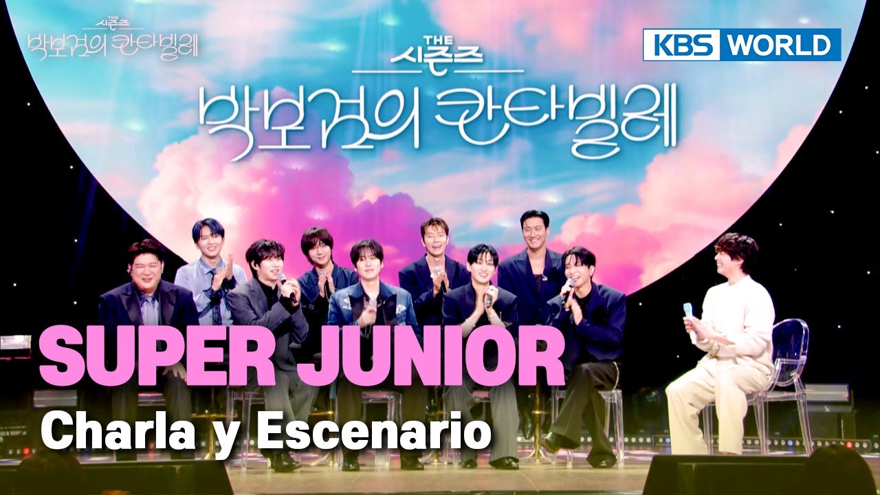 [ENG/ESP] SUPER JUNIOR charla y escenario 
