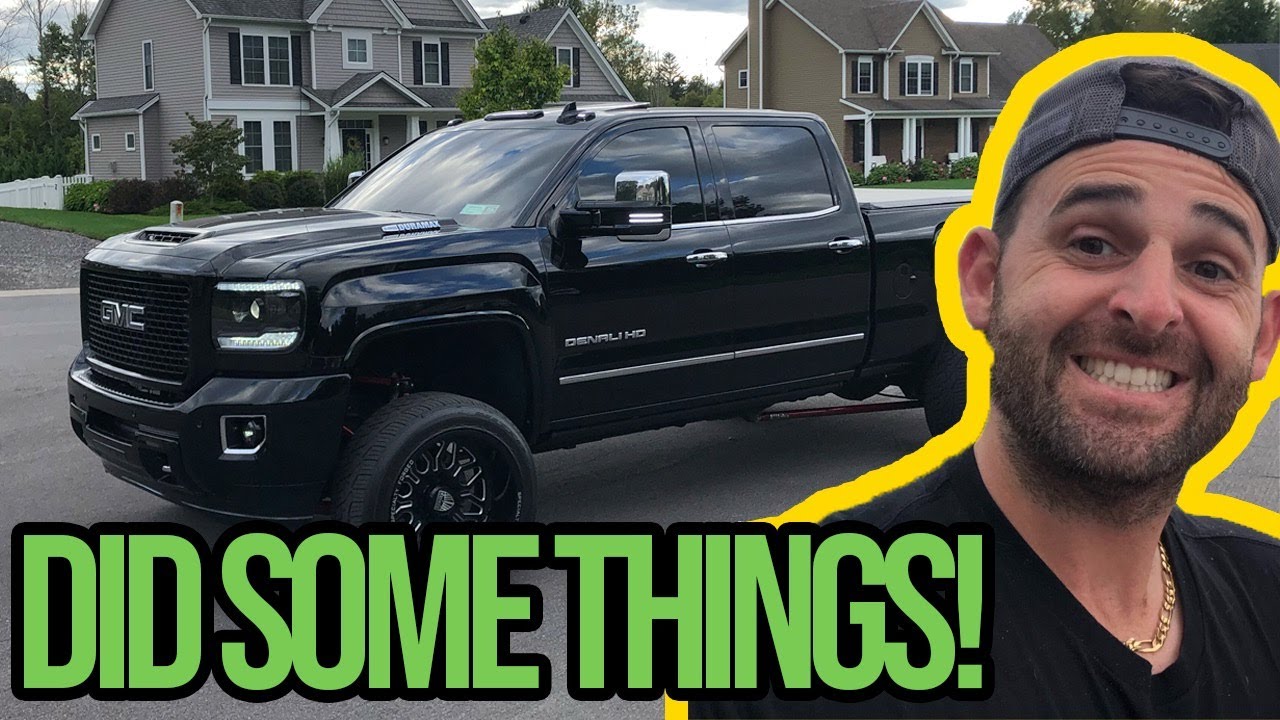 The FIRST look of my REVAMPED L5P Denali...PAINTED MATCH!