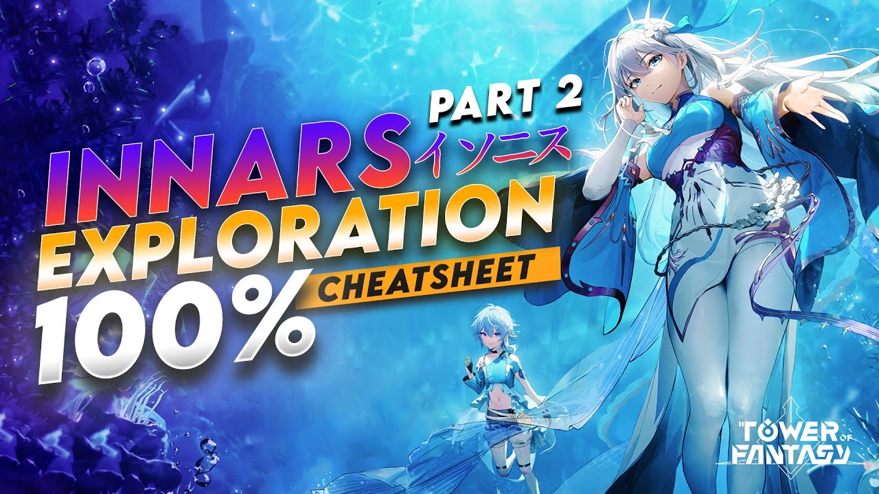 Innars インニス 100% Exploration 2.4 PART 2 | Tower of Fantasy
