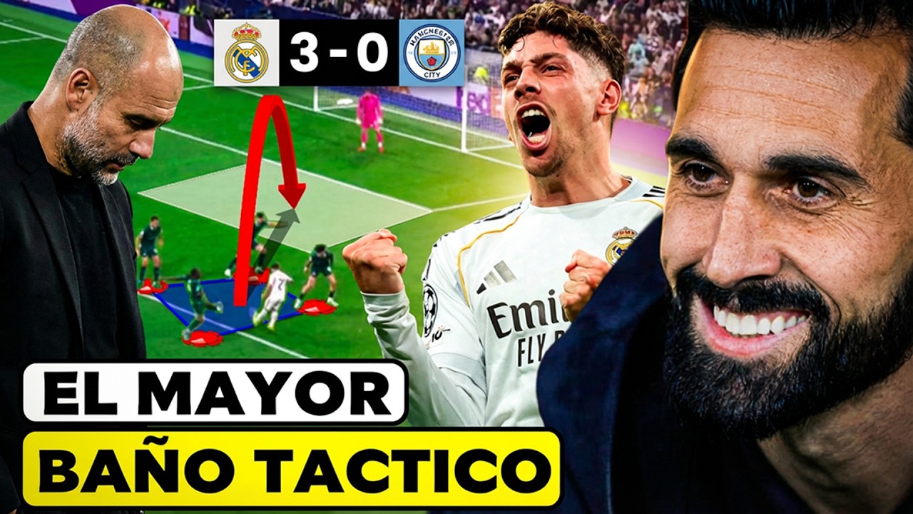 Así el Madrid de Arbeloa DESTROZÓ al City de Guardiola (análisis táctico)