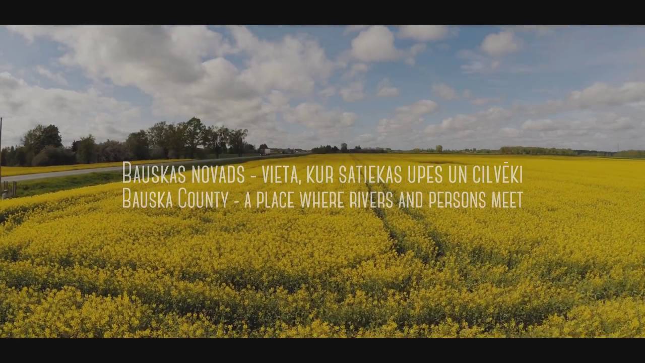 Iepazīsti Bauskas novadu no putna lidojuma