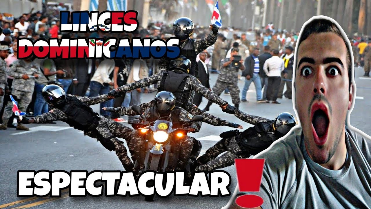 EX MILITAR ESPAÑOL REACCIONA por PRIMERA VEZ a las acrobacias de los  LINCES DOMINICANOS !!