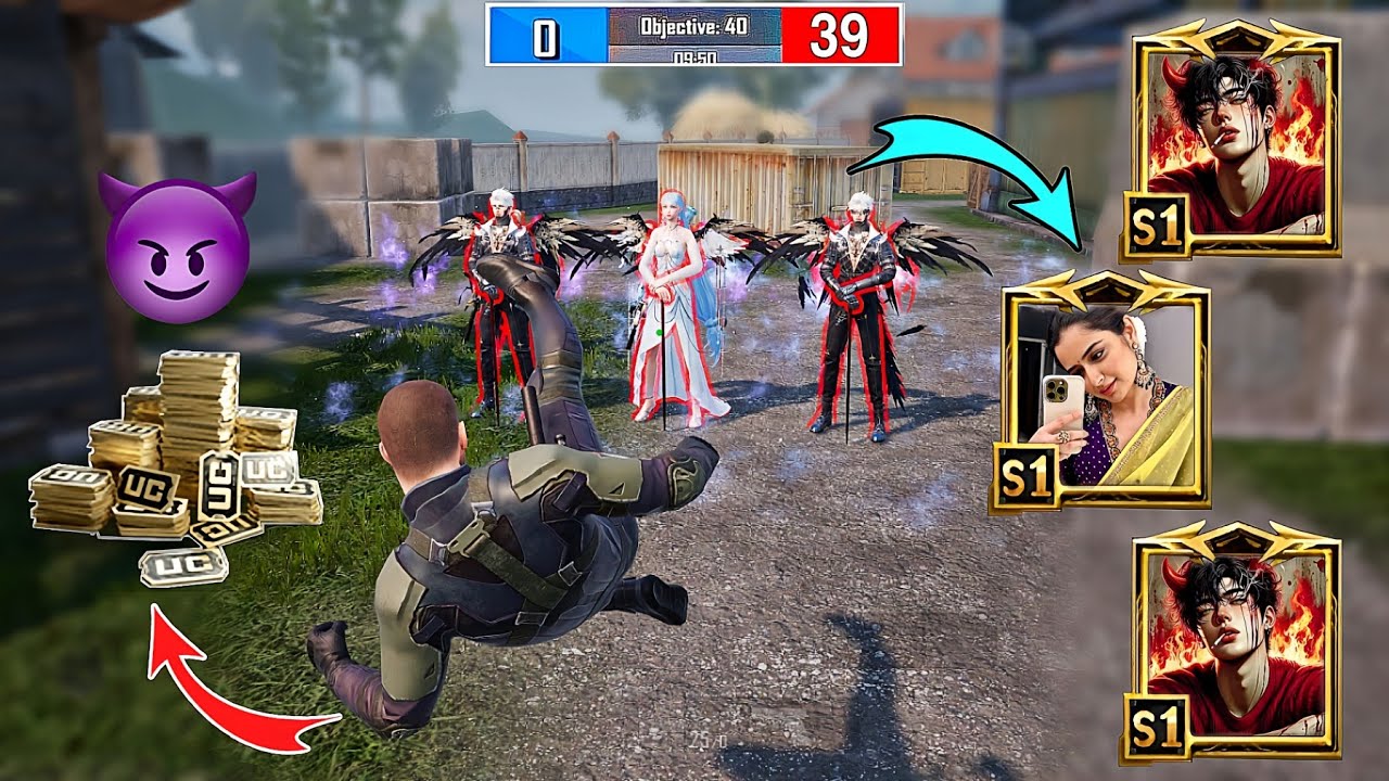 🔥Challenged Mythic Fashion Toxic Boy & her teammates with M4 for 1V3 TDM💥SAMSUNG,A3,A5,A6,A7,J2,J5