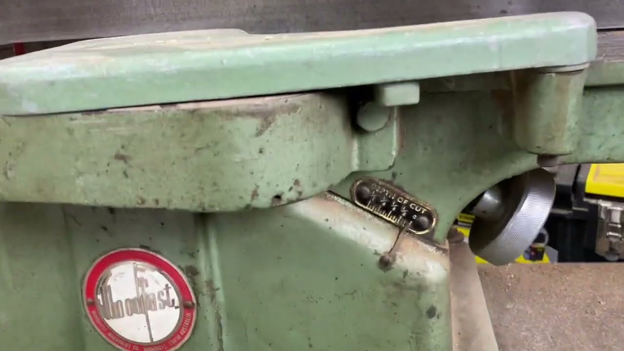 Helical Cutter install in a 6” Woodfast Jointer