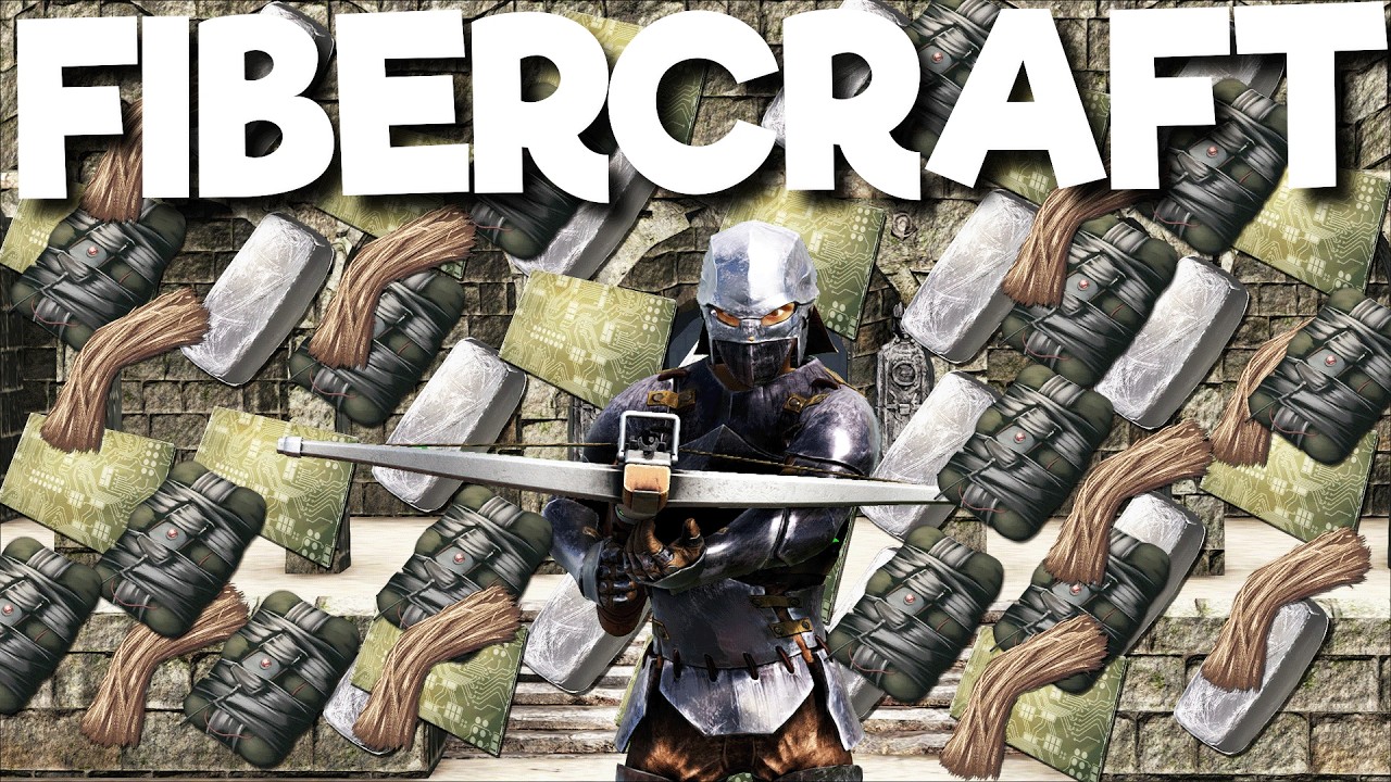 Ark Survival Evolved But It's Fibercraft