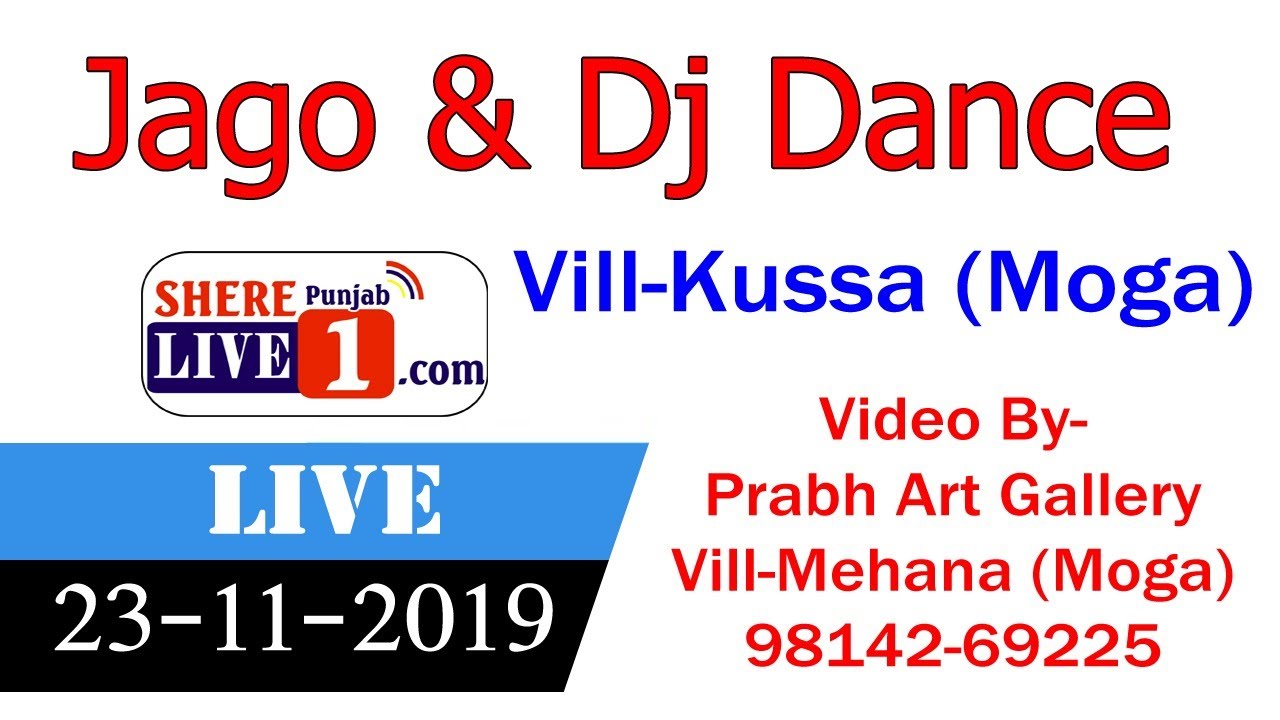 LIVE 23-11-2019 Jago & Dj Dance (Kussa Moga)