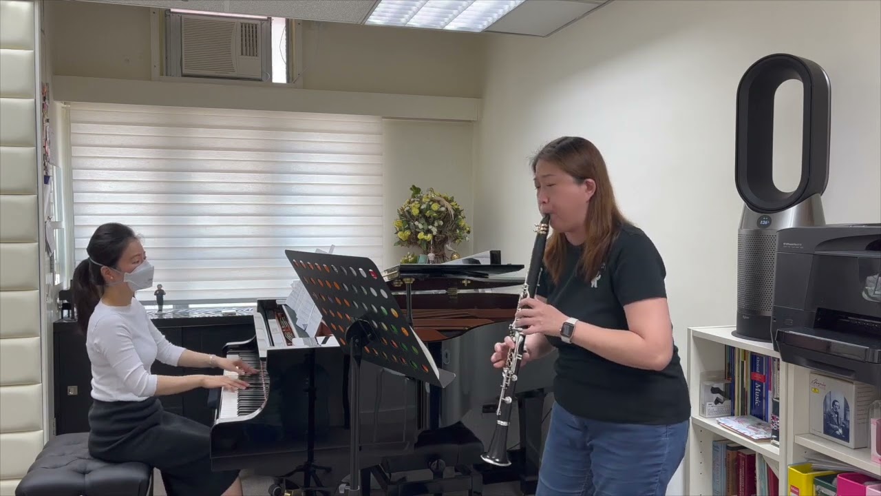 ABRSM Clarinet from 2022 Gr6 B2 No.4 from Fantasiestuck, Op.43 by N.W. Gade