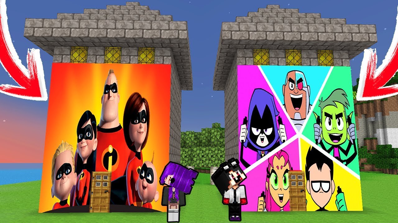 NÃO ESCOLHA A TORRE DE HERÓIS ERRADA NO MINECRAFT