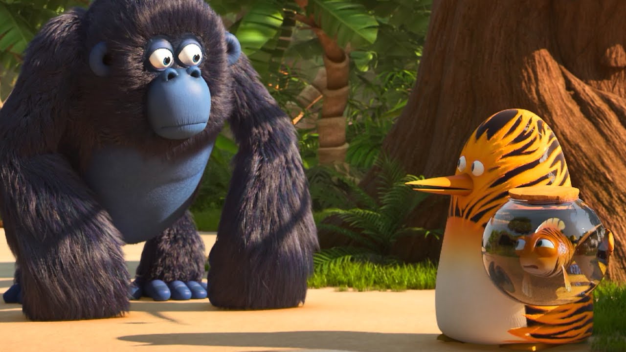 Jungle Bunch🌋Crazy Plants and Wild Rides! 🌿🚗 Fun Jungle cartoons for kids | WOW CLUB