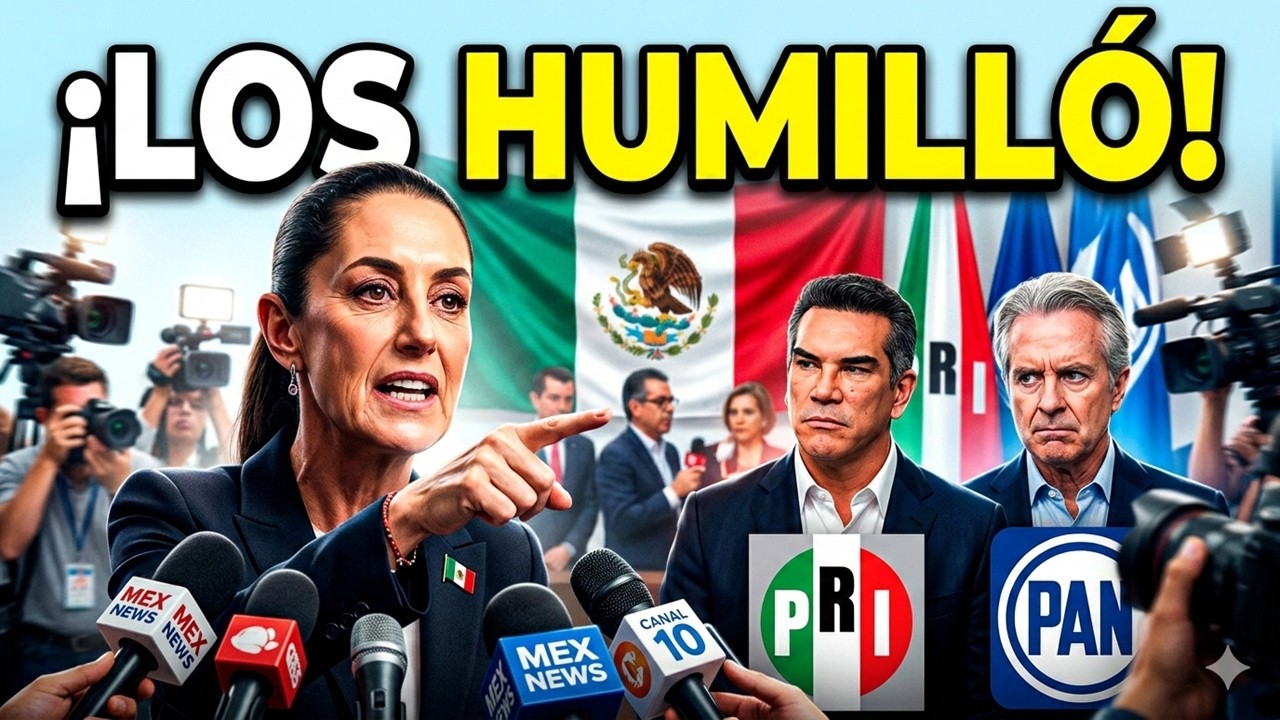 Sheinbaum HUMILLA a Alito y al PRIAN: 