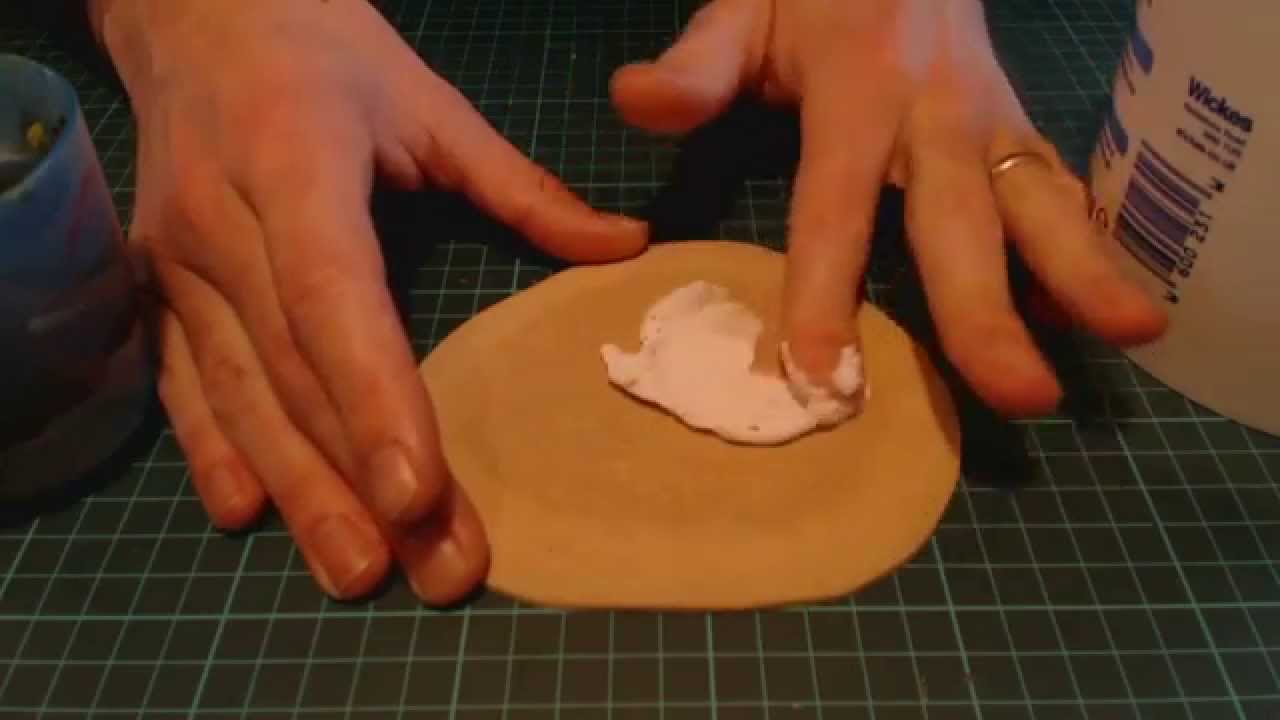 Texturing terrain bases with filler (spackle)