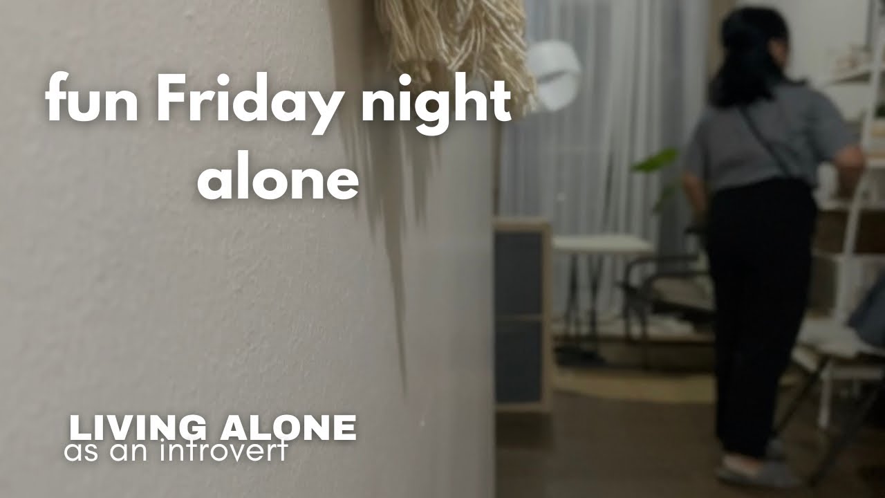 how I am having fun on a Friday night, alone and on my own terms 🧑‍🍳 🍻 | introvert’s diaries