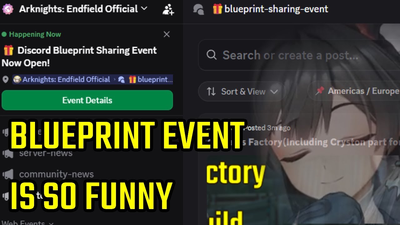 THE BLUEPRINT DISCORD EVENT IS SO FUNNY