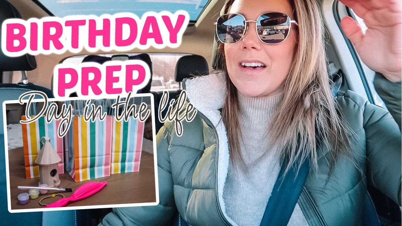 BIRTHDAY PREP| Party Favors Ideas For Kids| Day in The Life of a Mom| Tres Chic Mama