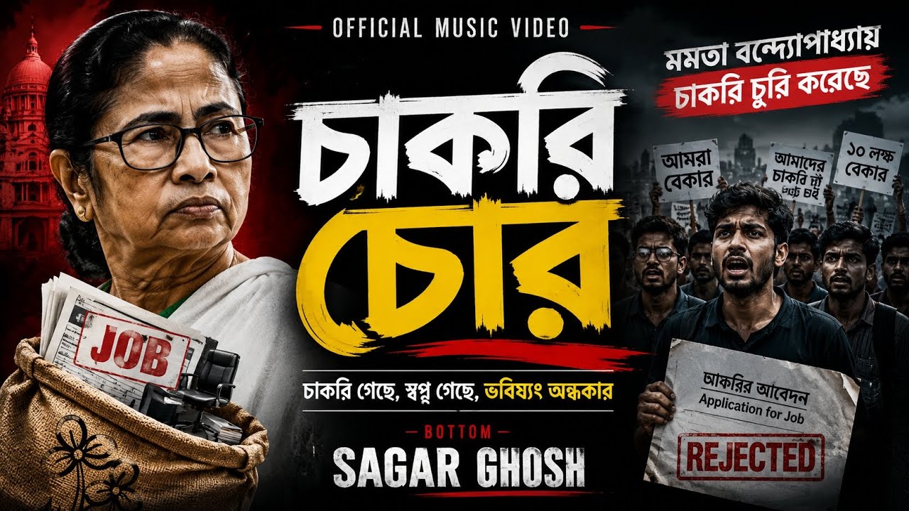 Mamta Chakri Chor | চাকরি চোর | New Political Funny Song | Bjp Dance Song | Sagar Ghosh 
