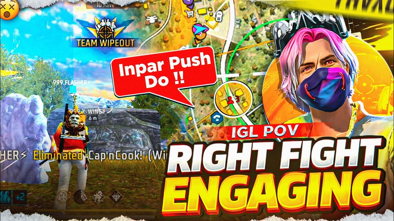 IGL POV 🔥 FIGHT ENGAGE✅ + ROTATION STRATEGY💯 | LAST ZONE GUIDE🔥