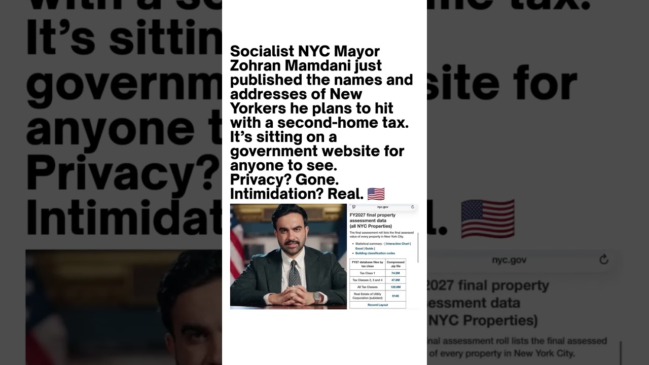 Zohran Mamdani Property List Sparks Debate 🇺🇸