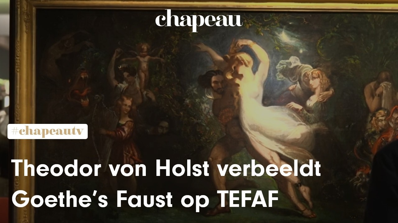 Theodor von Holst verbeeldt Goethe’s Faust op TEFAF
