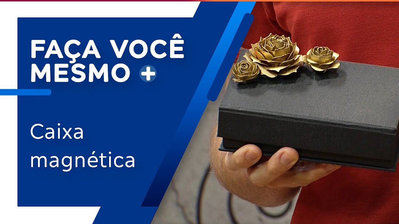 Caixa magnética para chocolates por Louise Andrade