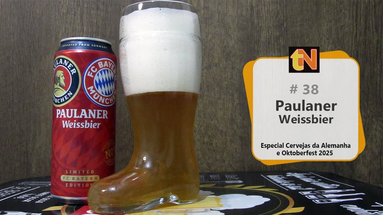 Paulaner Weissbier #oktoberfest #alemanha #cerveja #munique #weißer