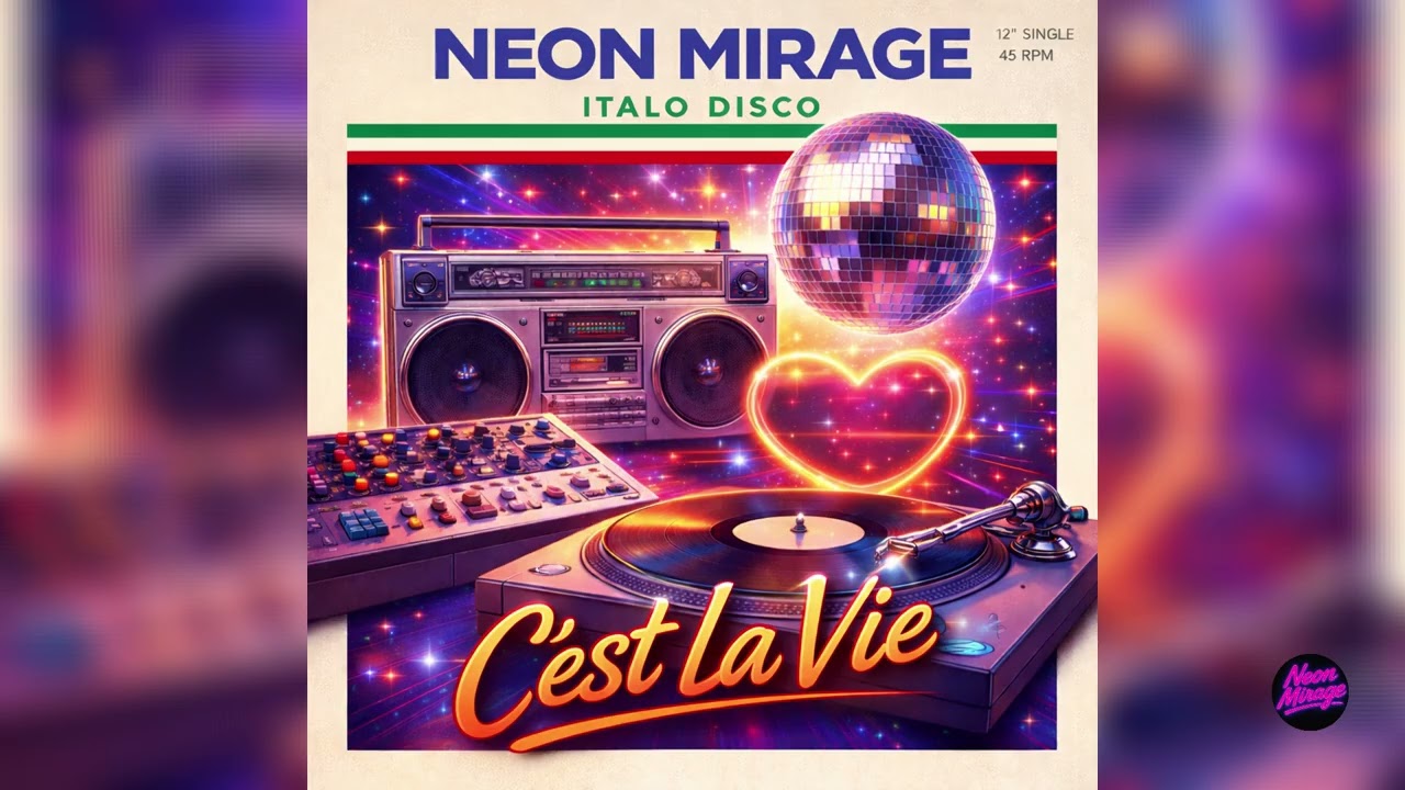 NEON MIRAGE - C'est la vie (Modern Talking Style) #neonmirage #eurodisco #italodisco  #aimusic