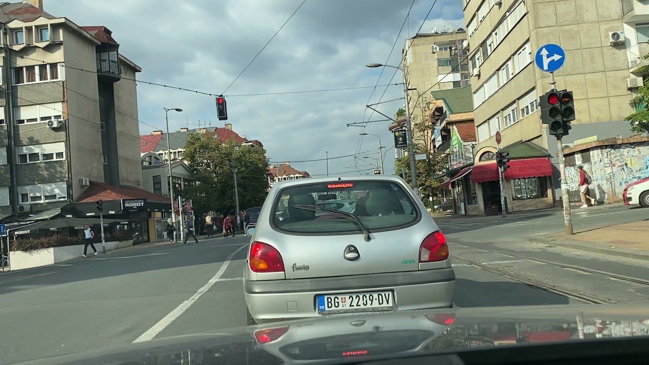 Beograd, voznja, Zarkovo - Banovo brdo