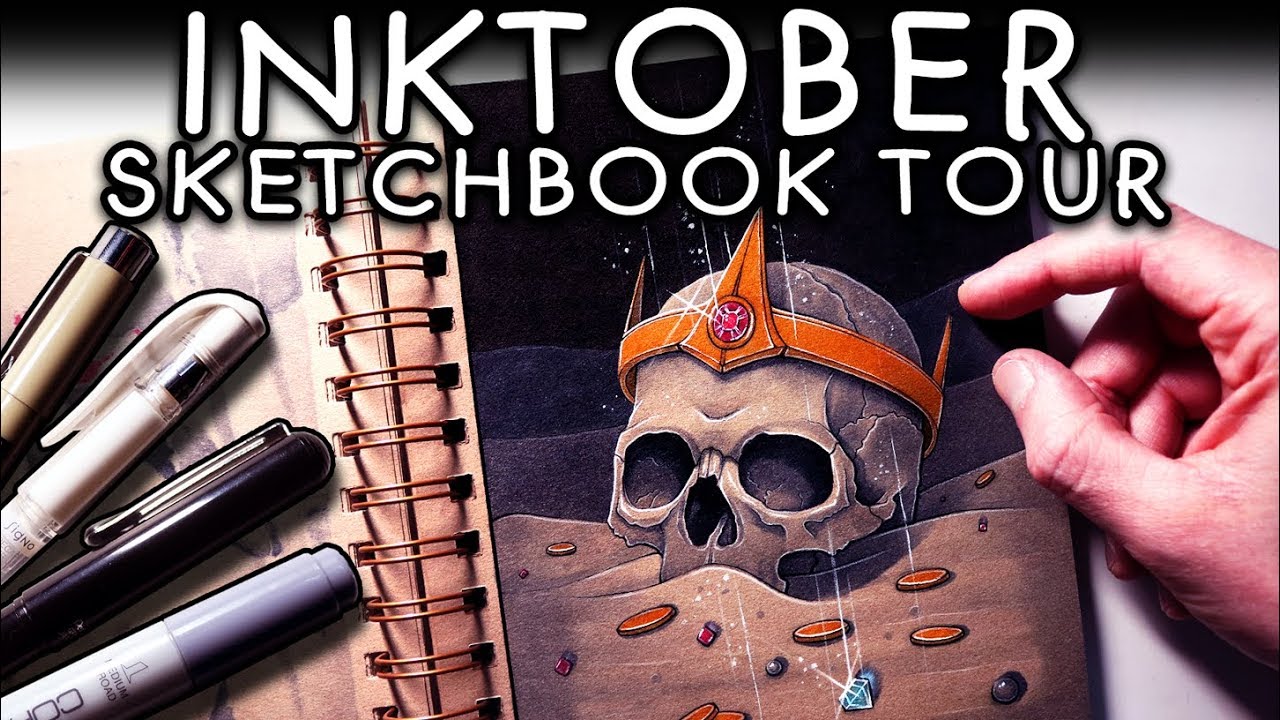 ТУР INKTOBER SKETTBOOK 2019