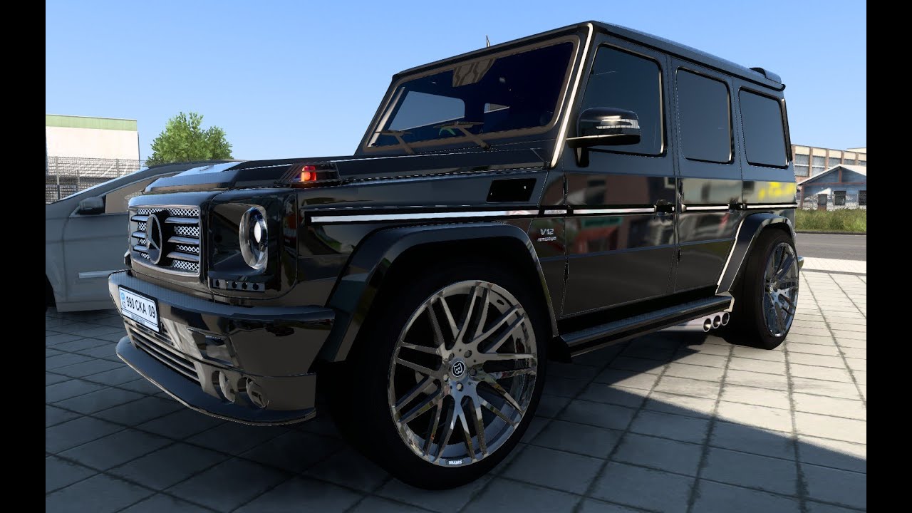 RODONITCHO MODS ETS2 1.45.1.0S 017/08/0196/2022 MERCEDES-BENZ W463 G65 AMG 2012 4.3 1.45