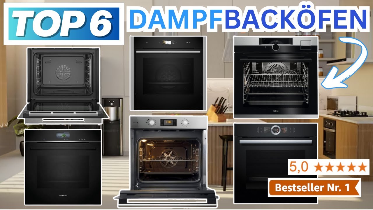 Beste DAMPFBACKÖFEN (Testsieger 2026) | Top 6 Dampfbacköfen Vergleich