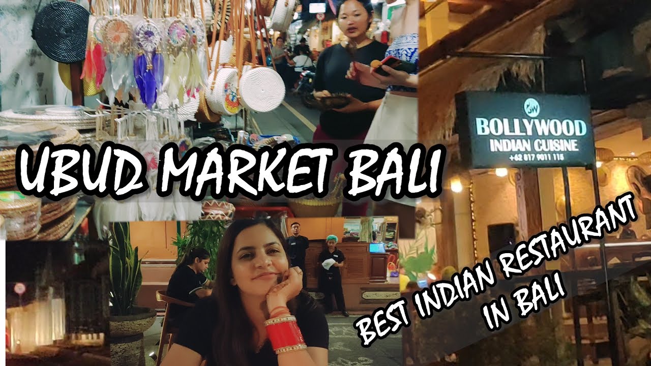 Trying the YUMMIEST Indian Food in BALI! | Ubud Market Tour