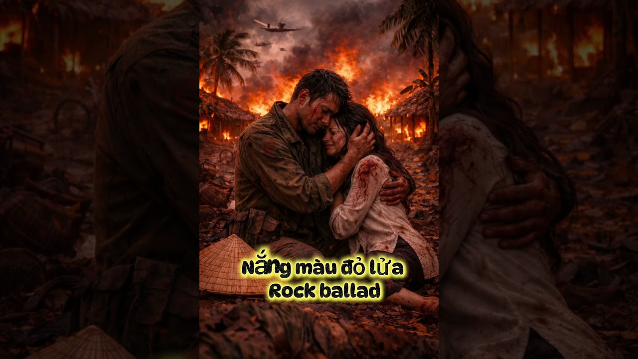 Nắng màu đỏ lửa - rock ballad ( producer-drummer79h )