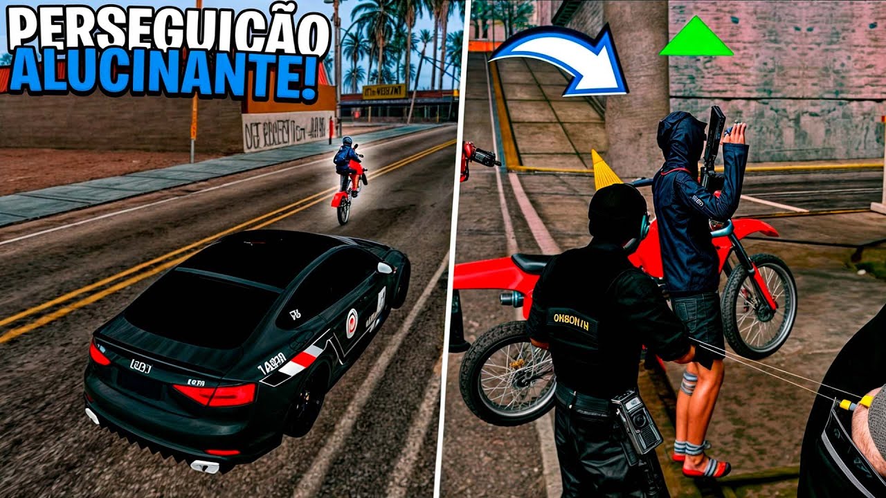 PERSEGUIÇÃO POLICIAL NO UNDERGROUND RP GTA SAMP