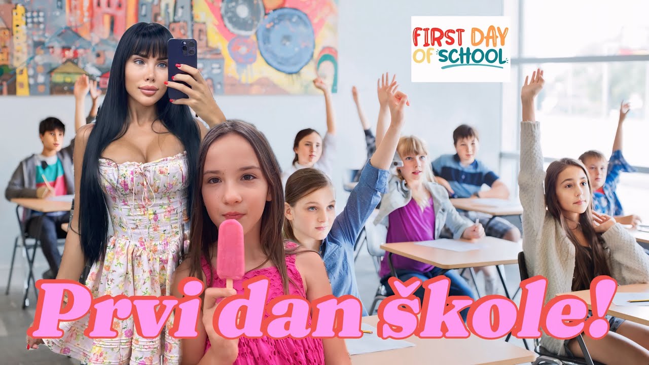 Prvi dan škole- spremamo Magdalenu za polazak u peti razred!