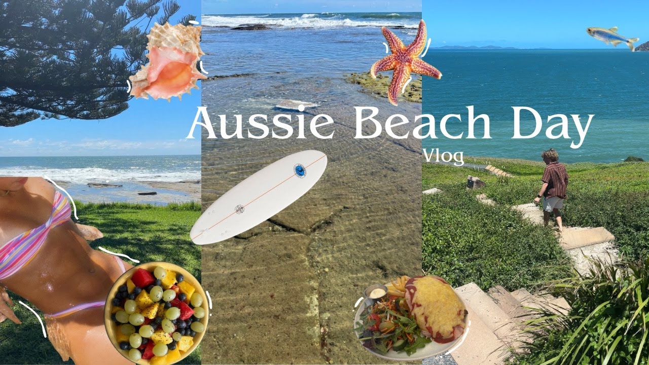 Beach day in rural Australia