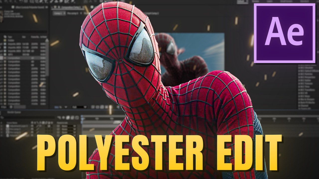 КАК СДЕЛАТЬ: Создаем Polyester-эдит | Туториал по After Effects